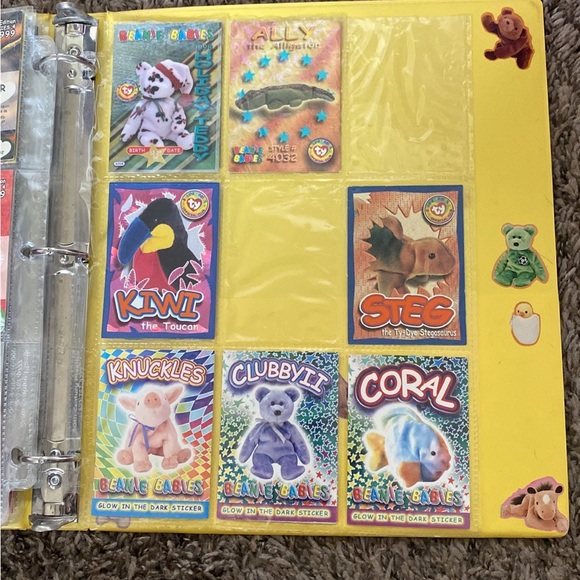 TY Beanie Babies Official Collector’s Cards and Binder - Picture 10 of 12